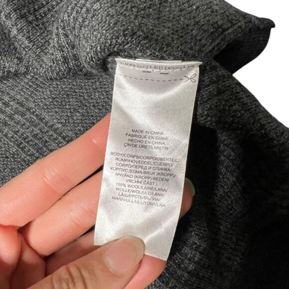 Lauren Ralph Lauren Plaid Size 100% Wool Multi Gray Sweater - Picture 10 of 13